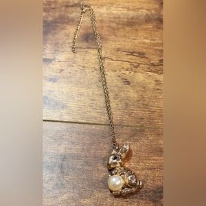 Bunny Pendant Necklace